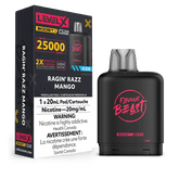 Level X Flavour Beast Boost Pod - Ragin' Razz Mango Iced available on Canada online vape shop